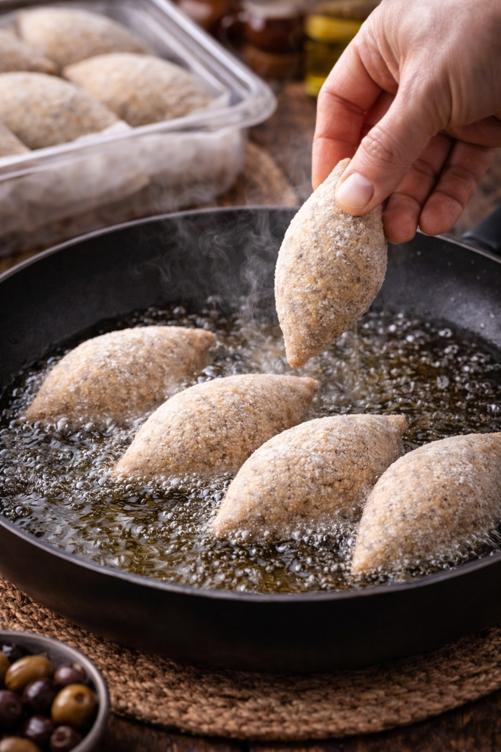 Sıcak yağda kızartma